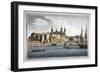 South View of the Tower of London with Boats on the River Thames, 1795-Joseph Constantine Stadler-Framed Giclee Print