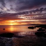 A Scenic Atmospheric Landscape Sunset-South West Images Scotland-Stretched Canvas