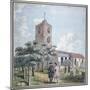 South-West View of All Saints Church, Fulham, London, C1790-null-Mounted Giclee Print