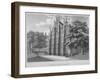 South-West View of Middle Temple Hall, Middle Temple, City of London, 1800-Samuel Ireland-Framed Premium Giclee Print