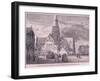 South West View of Old St Pauls-John Fulleylove-Framed Giclee Print