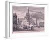 South West View of Old St Pauls-John Fulleylove-Framed Giclee Print