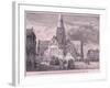 South West View of Old St Pauls-John Fulleylove-Framed Giclee Print