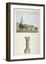 South-West View of St Mary's Church, Stapleford Tawney, Essex, C1800-null-Framed Giclee Print