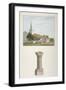 South-West View of St Mary's Church, Stapleford Tawney, Essex, C1800-null-Framed Giclee Print