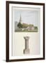 South-West View of St Mary's Church, Stapleford Tawney, Essex, C1800-null-Framed Giclee Print