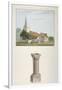 South-West View of St Mary's Church, Stapleford Tawney, Essex, C1800-null-Framed Giclee Print