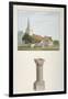 South-West View of St Mary's Church, Stapleford Tawney, Essex, C1800-null-Framed Giclee Print