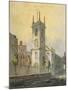 South-West View of the Church of St Olave Jewry, City of London, 1815-William Pearson-Mounted Giclee Print