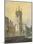 South-West View of the Church of St Olave Jewry, City of London, 1815-William Pearson-Mounted Giclee Print