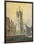 South-West View of the Church of St Olave Jewry, City of London, 1815-William Pearson-Framed Giclee Print