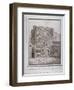 South-West View of the Jewel Tower, Old Palace Yard, Westminster, London, C1805-John Thomas Smith-Framed Giclee Print