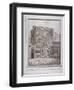 South-West View of the Jewel Tower, Old Palace Yard, Westminster, London, C1805-John Thomas Smith-Framed Giclee Print