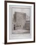 South-West View of the Jewel Tower, Old Palace Yard, Westminster, London, C1805-John Thomas Smith-Framed Giclee Print