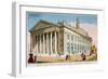 South-West View of the Royal Exchange, City of London, C1850-null-Framed Giclee Print