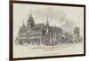 South-West View of the University Museum, Oxford-null-Framed Giclee Print