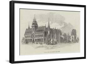 South-West View of the University Museum, Oxford-null-Framed Giclee Print