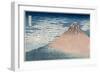 South Wind, Clear Dawn, from the Series '36 Views of Mount Fuji', C.1830-1831-Katsushika Hokusai-Framed Giclee Print