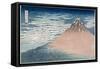 South Wind, Clear Dawn, from the Series '36 Views of Mount Fuji', C.1830-1831-Katsushika Hokusai-Framed Stretched Canvas