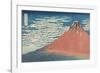 South Wind, Clear Sky-Katsushika Hokusai-Framed Giclee Print