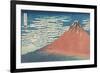 South Wind, Clear Sky-Katsushika Hokusai-Framed Giclee Print