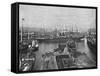 'Southampton Docks', c1896-FGO Stuart-Framed Stretched Canvas