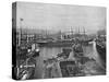 'Southampton Docks', c1896-FGO Stuart-Stretched Canvas