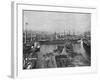 'Southampton Docks', c1896-FGO Stuart-Framed Photographic Print