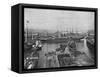 'Southampton Docks', c1896-FGO Stuart-Framed Stretched Canvas