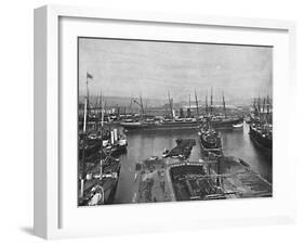 'Southampton Docks', c1896-FGO Stuart-Framed Photographic Print