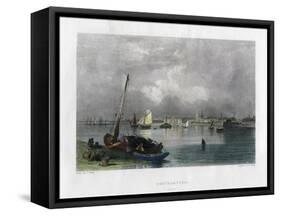 Southampton, Hampshire, 19th Century-E Finden-Framed Stretched Canvas