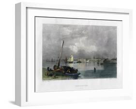 Southampton, Hampshire, 19th Century-E Finden-Framed Giclee Print