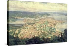 Southampton in the Year 1856-Philip Brannon-Stretched Canvas