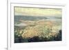 Southampton in the Year 1856-Philip Brannon-Framed Giclee Print