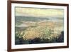 Southampton in the Year 1856-Philip Brannon-Framed Giclee Print