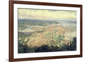 Southampton in the Year 1856-Philip Brannon-Framed Giclee Print