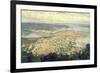 Southampton in the Year 1856-Philip Brannon-Framed Giclee Print