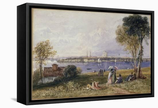 Southampton-David Cox-Framed Stretched Canvas