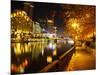 Southbank, Yarra River, and Flinders Walk, Melbourne, Victoria, Australia-David Wall-Mounted Photographic Print