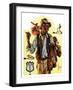 "Southbound Hitchhiker,"October 19, 1935-Joseph Christian Leyendecker-Framed Giclee Print