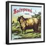 Southdown-null-Framed Art Print