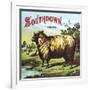 Southdown-null-Framed Art Print