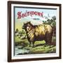 Southdown-null-Framed Art Print