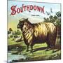 Southdown-null-Mounted Art Print
