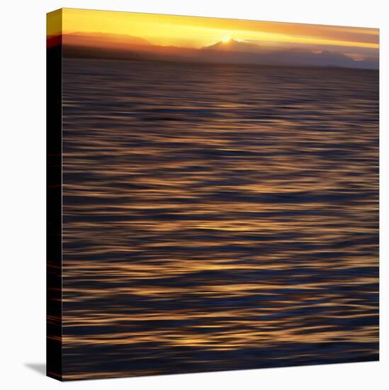 Southeast Alaska, Ketchikan Sunset-Savanah Stewart-Stretched Canvas