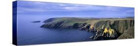 Southeast Cliffs of Fair Isle, Shetland Islands, Scotland, United Kingdom, Europe-Patrick Dieudonne-Stretched Canvas