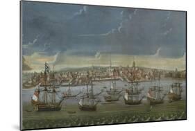Southeast Prospect of the City of New York, C.1756-7-null-Mounted Giclee Print