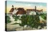 Southeastern View of the Hotel del Coronado - Coronado, CA-Lantern Press-Stretched Canvas