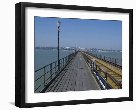 Southend Pier, Southend-On-Sea, Essex, England, United Kingdom, Europe-Ethel Davies-Framed Photographic Print