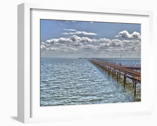 Southend Pier-Toula Mavridou-Messer-Framed Photographic Print